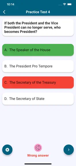 Game screenshot US Citizenship Test 2024. apk