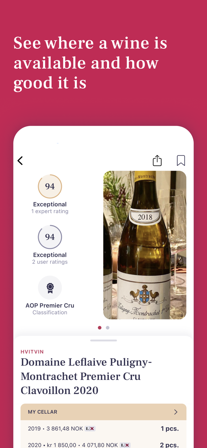 Vinify Wine cellar and reviews
