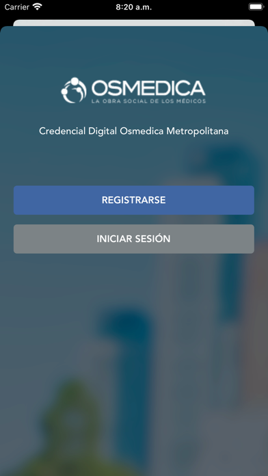 Credencial OSMEDICA METRO Screenshot