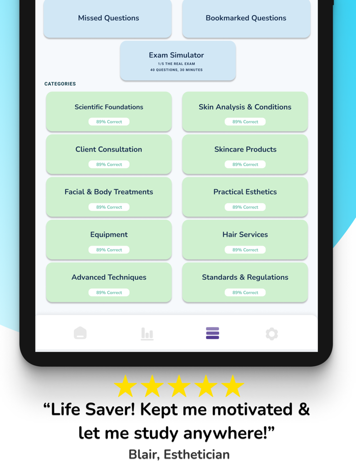 Esthetician Exam Prep  EZPrep