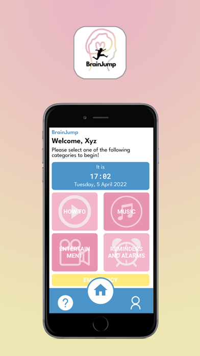 Brain Jump App Screenshot