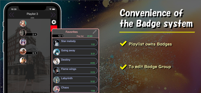 iSoong - Like moving badges