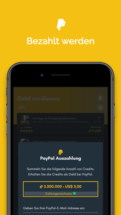 Geld Verdienen - Cash Umfragen