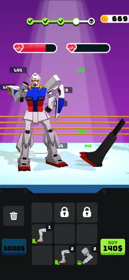 Game screenshot Mega Robot Idle hack