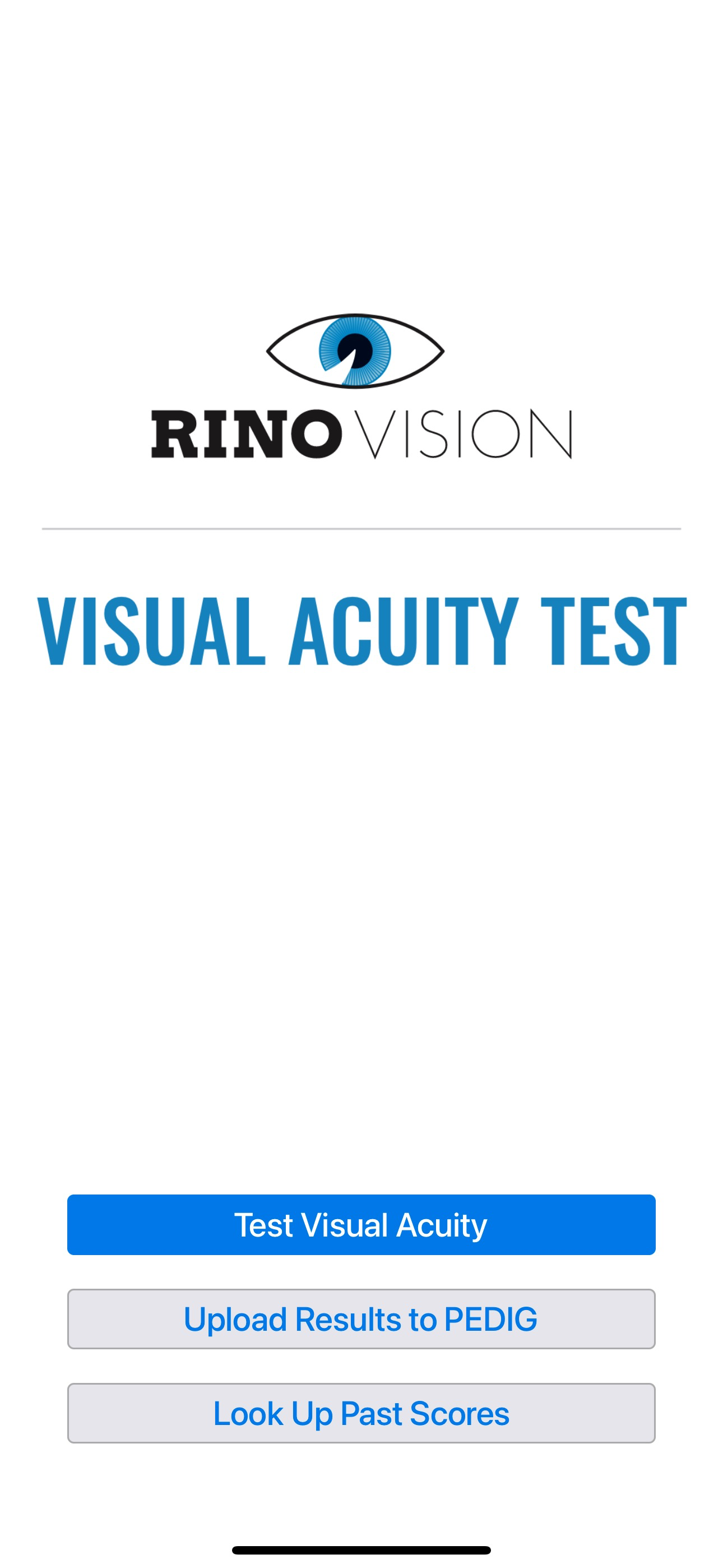 eETDRS Visual Acuity Test