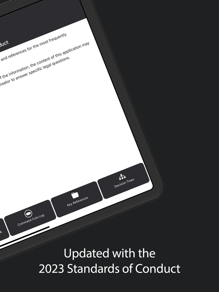 VCNO Standards of Conduct