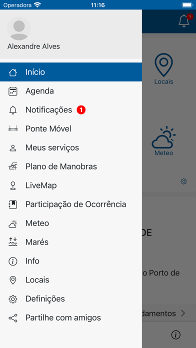 APDL Ponte Móvel Screenshot