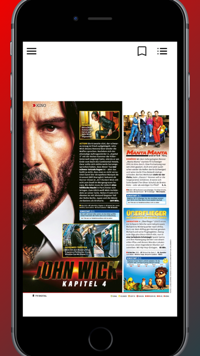 TV DIGITAL E-Paper-App Screenshot