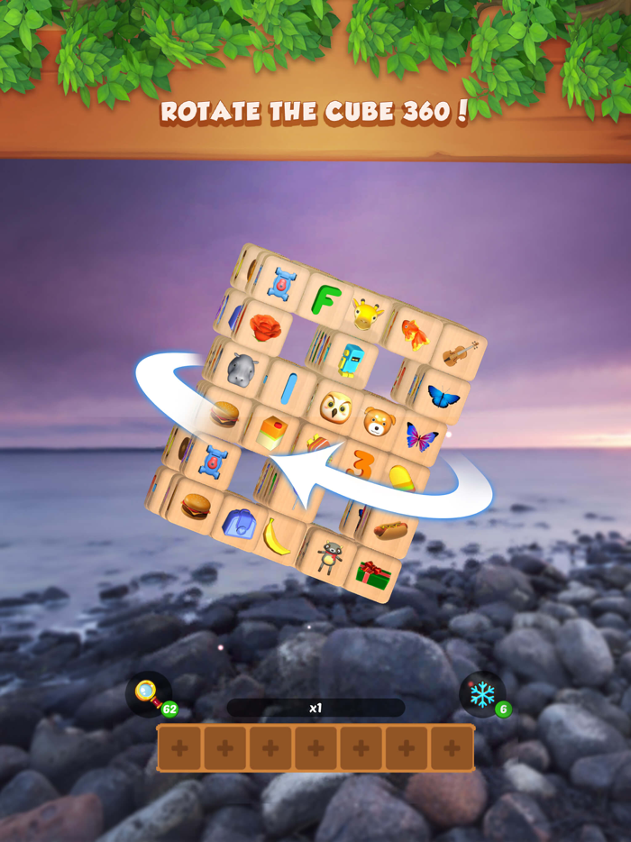 Zen Cube 3D - Match 3 Game