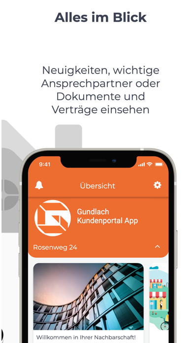Gundlach Kundenportal App Screenshot