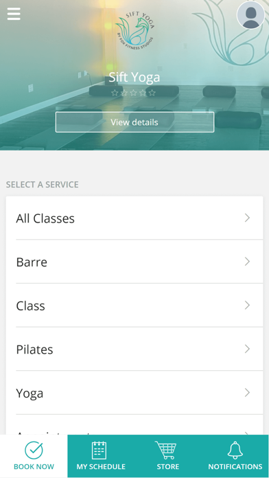 Sift Yoga Screenshot