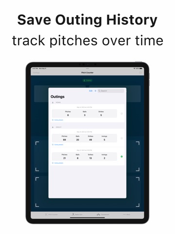 Pitch Counter & Radar Gunのおすすめ画像4