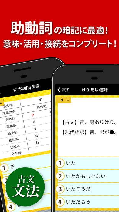 古文・漢文（古文単語、古典文法、漢文） screenshot1