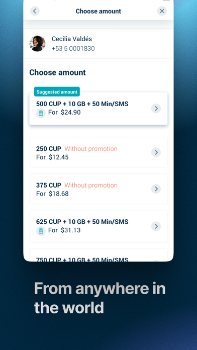 Fonoma - Recharge to Cuba Screenshot