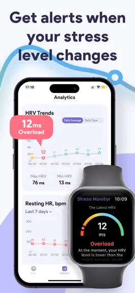 Game screenshot iStress: AI Stress Monitor apk