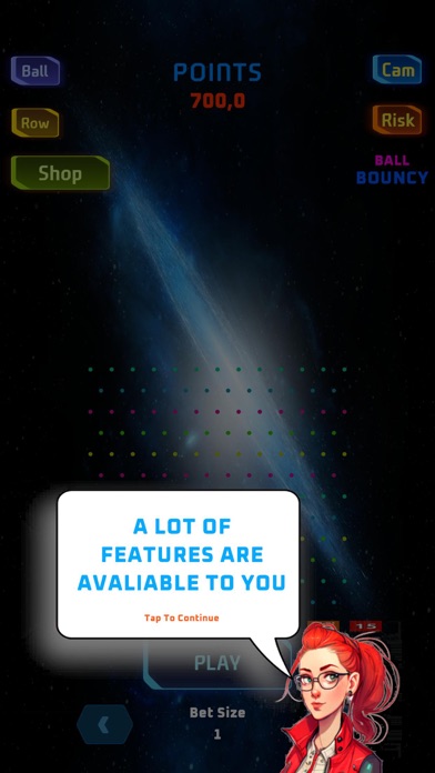 Plinko Space Screenshot