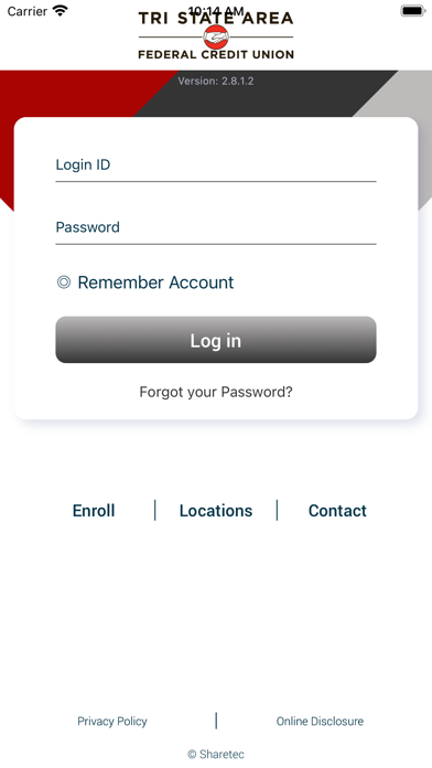 Tri State Area FCU Screenshot
