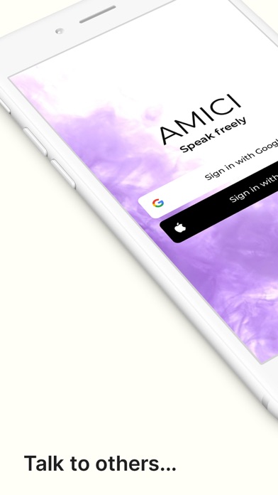 Amici: Speak Freely Screenshot
