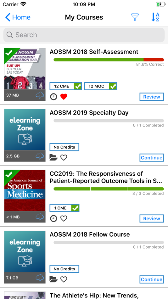 #3. AOSSM eLearning (iOS) 由: 360Factor Consulting, LLC
