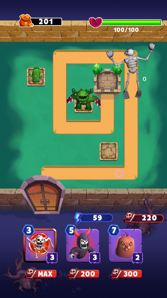 #3. The Tower Attack (iOS) 由: Texas PFCG Aplicativos Ltda
