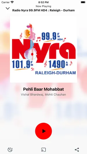Radio Nyra Raleigh - Durham screenshot 2