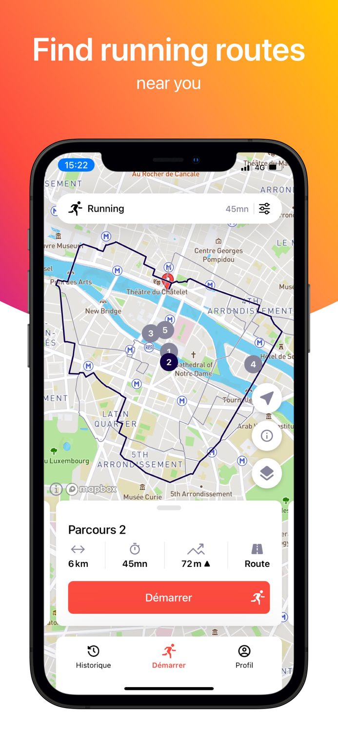 RunnrZ - Parcours Running