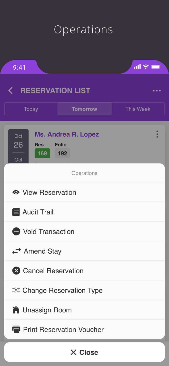 Continents Hotels PMS and CMS