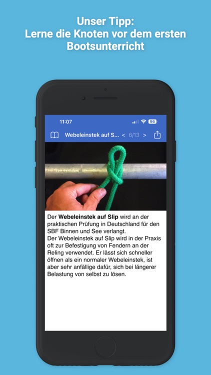 Knoten für die Bootsprüfung screenshot-5