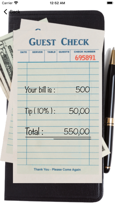 Tipsy - Calculate The Easy Way Screenshot 3 - AppWisp.com