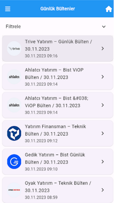 Halka Arz Takip Screenshot 1 - AppWisp.com