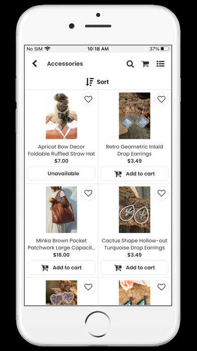MCM Boutique Marketplace Screenshot