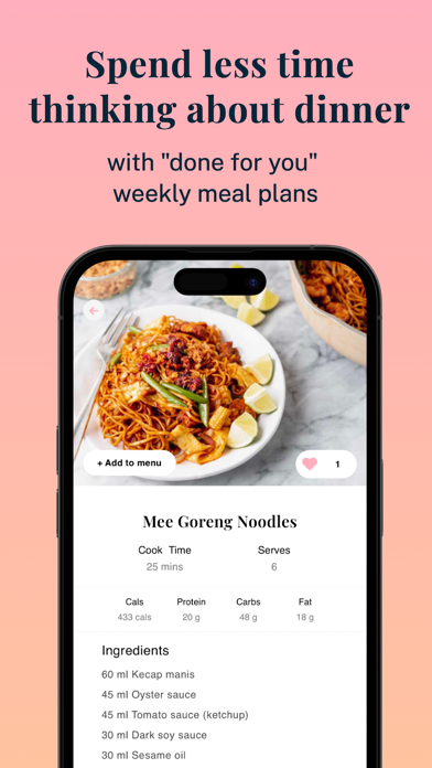 The Dinner App Screenshot