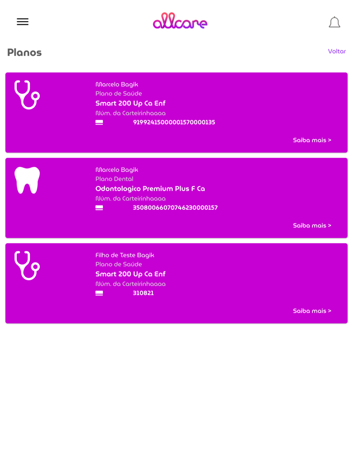 AllCare Benefícios