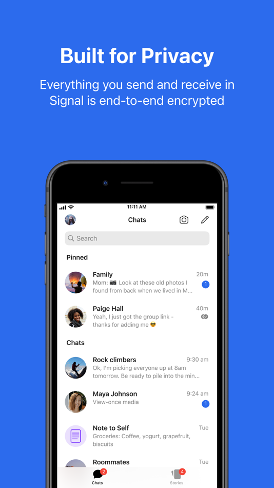 Signal - Private Messenger - 7.9 - (iOS)