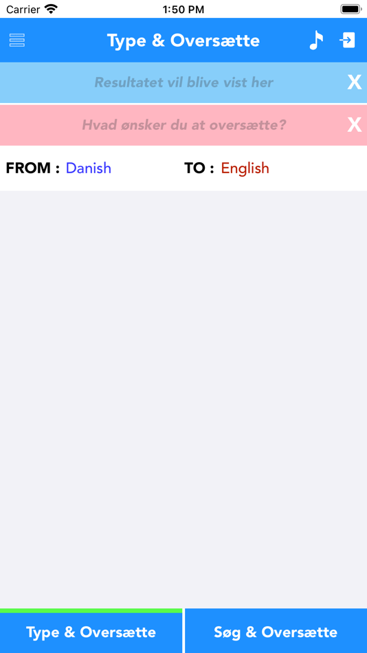 Danish to English Translate - 5.1 - (iOS)