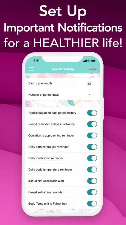 iPink Period Tracker screenshot-9