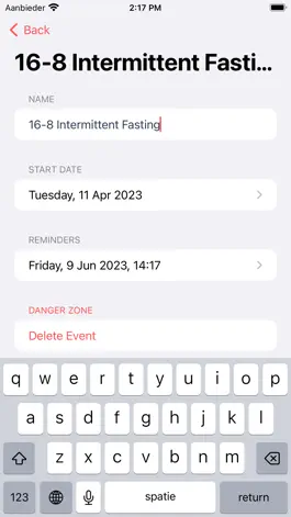 Game screenshot Days Since Goal Tracking apk
