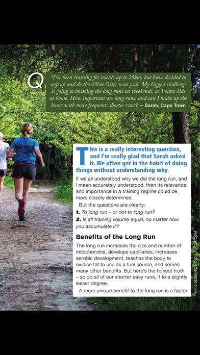 TRAIL Magazine South Africa Screenshot