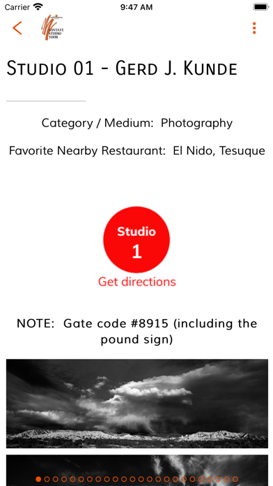 Santa Fe Studio Tour Screenshot