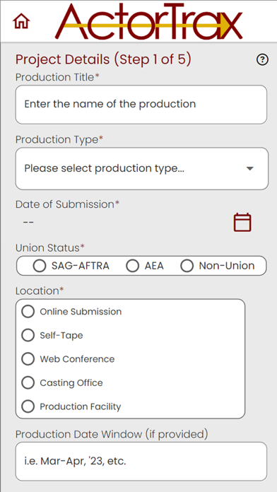 ActorTrax Screenshot