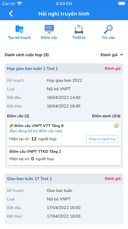 #4. VNPT-TNN One (iOS) By: Tran Lam