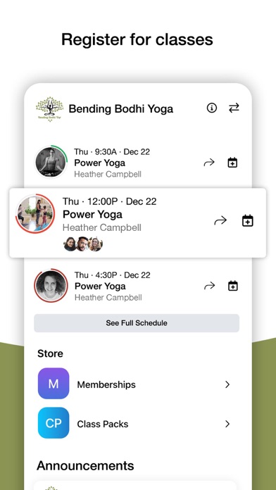 Bending Bodhi Yoga Screenshot