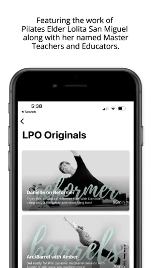 Lolita Pilates Online screenshot 3