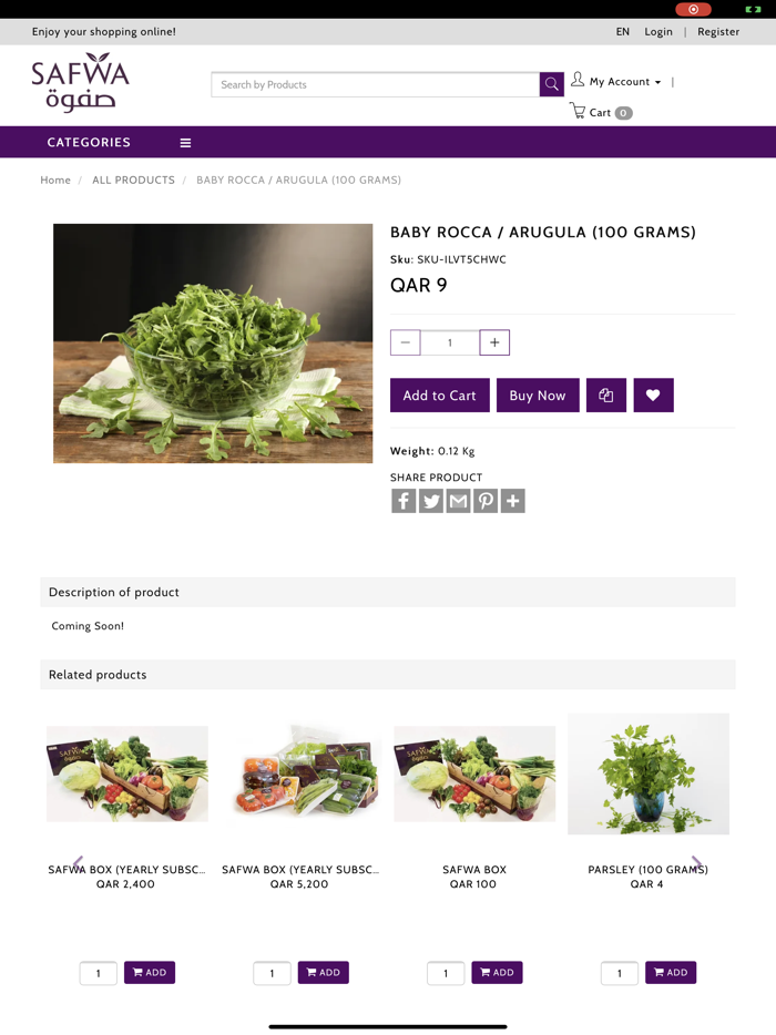 Safwa Farm Farm Fresh Produce