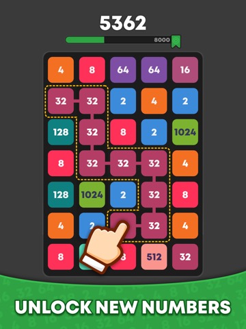 Number Match - Merge Puzzleのおすすめ画像2