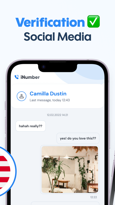iNumber: Second Phone Number Screenshot
