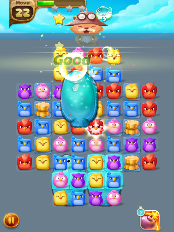 Birds Blast Match 3 Game