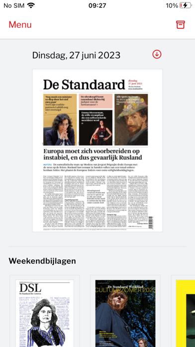 DS Krant screenshot1