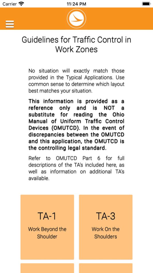 #1. ODOT Work Zone Pocket Guide (iOS) 由: The Ohio Department of Transportation