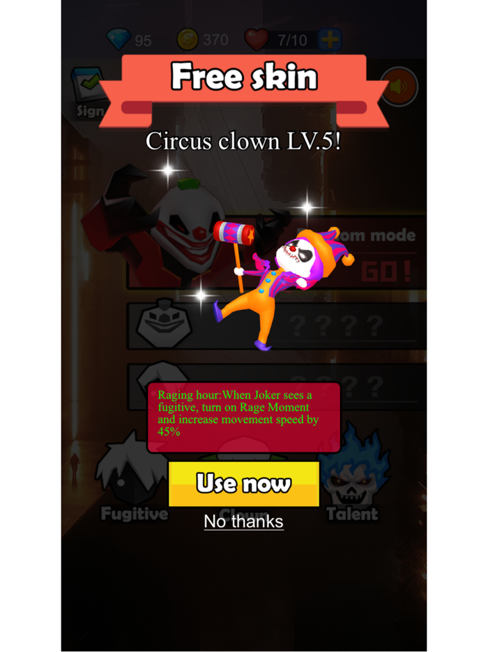 Clown Park Hide and Seek